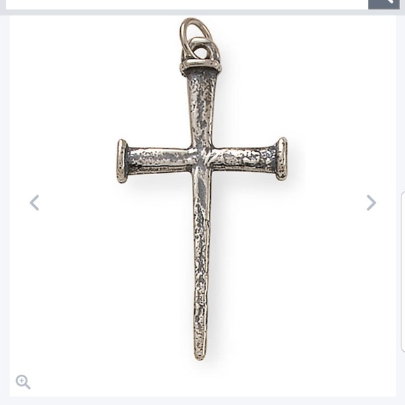 Nail cross large James Avery sterling silver - Picture 2 of 3